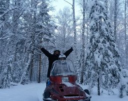 Драйвовое свидание на квадроцикле или снегоходе