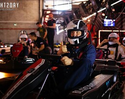 Заезд на картинге в Black Star Karting